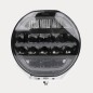 Driving light - OZZ - XR2 P9 - 8.7" - 22cm - White - Smoke - Position light White/Amber - Driving