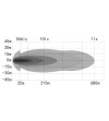 Fernscheinwerfer - OZZ - XR2 P9 - 9'' - smoke - Positionslicht