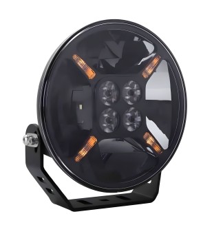 Driving light - Tralert - Graveler - 9'' - Position light White/Amber - Driving