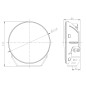 Fernscheinwerfer - Tralert - Graveler - 8.6" - 21.8cm - Chroom - Positionslicht Weiß/Amber - Driving Fernscheinwerfer - Tralert - Graveler - 8.6" - 21.8cm - Chroom - Positionslicht Weiß/Amber - Driving