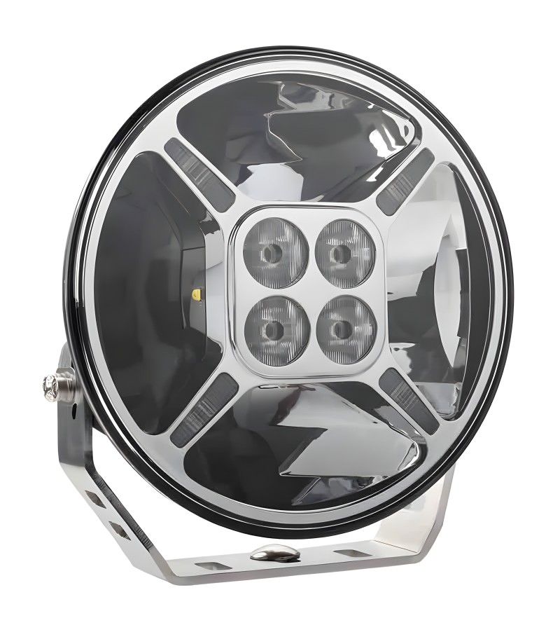 Driving light - Tralert - Graveler - 9'' - Chroom - Position Driving light - Tralert - Graveler - 9'' - Chroom - Position