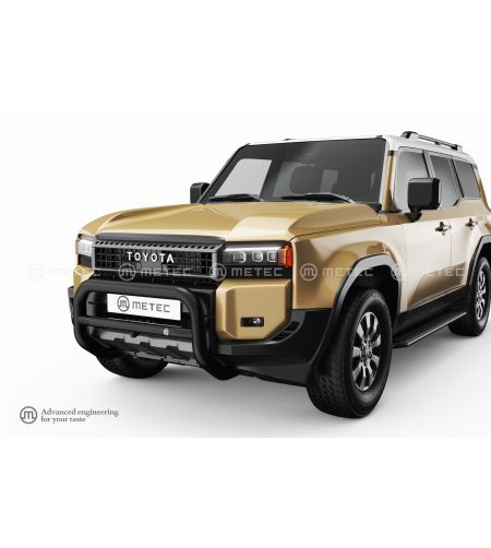 Bullbar - Metec - E-bar - EU - Zwart Mat - Toyota - Landcruiser