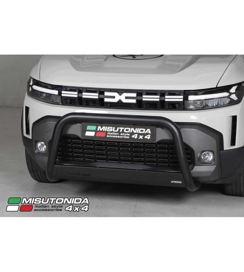 Bullenfänger - Misutonida - Medium - EU - Schwarz matt - Dacia Bullenfänger - Misutonida - Medium - EU - Schwarz matt - Dacia