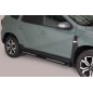 Sidebars - Misutonida - Design - Oval - Black matte - Set - Dacia - Duster - 2024+ Sidebars - Misutonida - Design - Oval - Black matte - Set - Dacia - Duster - 2024+