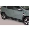 Sidorör - Misutonida - Design - Oval - Svart Matt - Dacia - Duster - 2024+