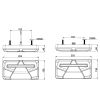 Tail light - Tralert - VC-6000 B8 - Neon - 25cm - Left -