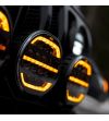 Verstraler - OZZ - XR2 P7 - 7'' - smoke - Positielicht Wit/Amber - Driving
