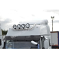 Roof bar - L&S - High gloss stainless steel - DAF - CF - 2015-2022