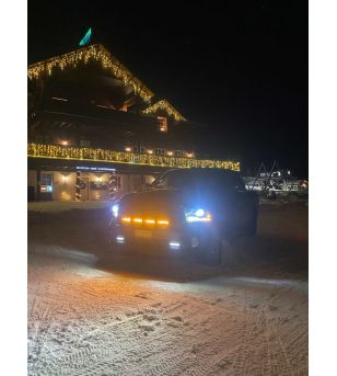 Driving light - Optibeam - Elites 9 - 9'' - smoke - Position light White/Amber - Driving