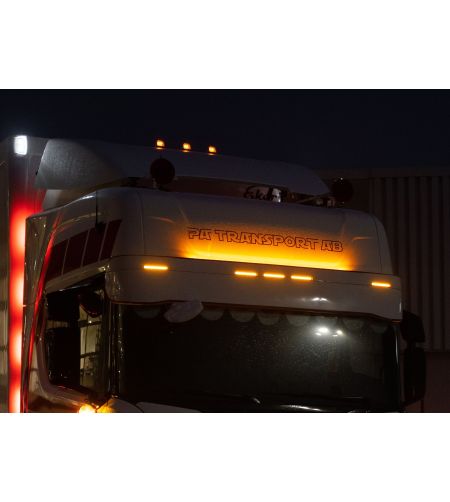 Ledstrip - Ledson - Flexistrip Arc - 47.2" - 120cm - Bärnsten - 24V