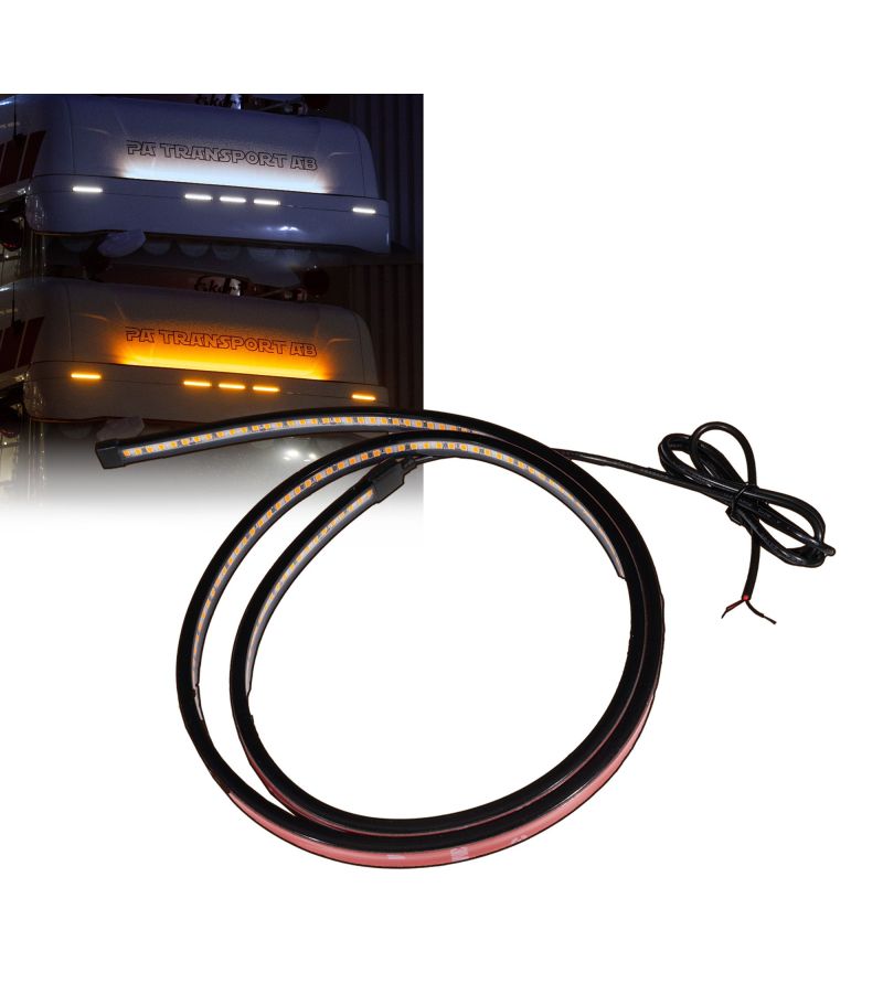 Ledstrip - Ledson - Flexistrip Arc - 47.2" - 120cm - Amber - 24V Ledstrip - Ledson - Flexistrip Arc - 47.2" - 120cm - Amber - 24V