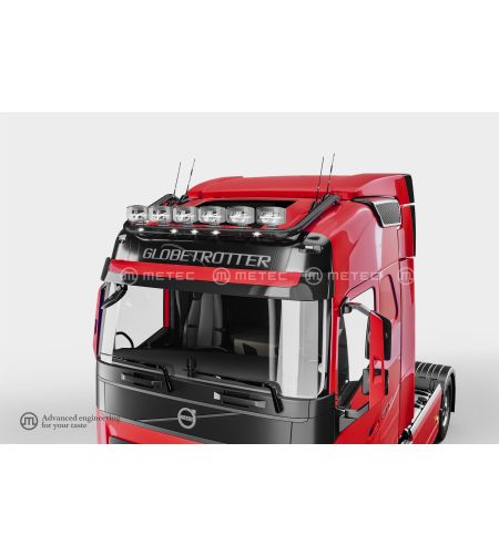 Dakbeugel - Metec - Wide - 6 klemmen - Voorbekabeld - LED -