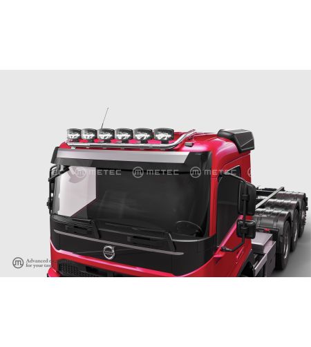 Dakbeugel - Metec - Wide - 6 klemmen - Voorbekabeld - Volvo -