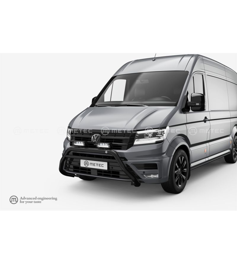Bullbar - Metec - E-bar - EU - Black - Volkswagen - Crafter - 2017+ Bullbar - Metec - E-bar - EU - Black - Volkswagen - Crafter - 2017+