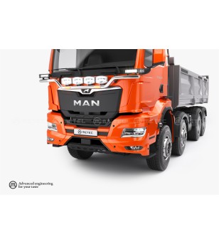 Light mounting bar - Metec - Plough - with strobe - MAN - TGX - 2020+