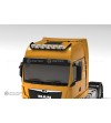 Roof bar - Metec - Wide  - 6 clamps - Prewired - Black - MAN - TGX - GM/GX - 2020+