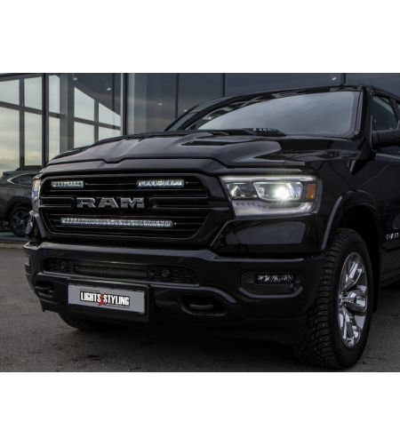 Grille kit - Stonehill Parts - Upper - For 2x 10'' led bar - Set - RAM - 1500 - Laramie - 2019+