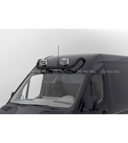 copy ofDakbeugel - Metec - Top - Voorbekabeld - LED - Zwart Mat - Volkswagen - Crafter - H2/H3 - 2017+