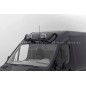 Roof bar - Metec - Top  - 2 clamps - Prewired - Black matte - Fiat - Ducato - H2-H3 - 2007-2024