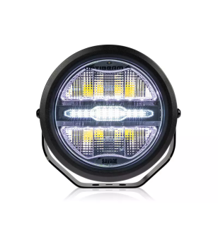 Extraljus - Optibeam - Savage 7 - Positionsljus Vit/Bärnsten - Driving 