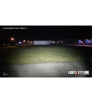 Arbeitsbeleuchtung - Luminalights - Power X Work - Positionslicht Weiß/Rot/Amber - Work / Scene 
