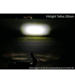 LED Light bar - Viklight - Tellus 20 - 11'' - curved - Position