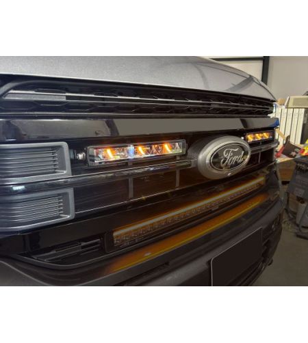 Grille Kit - Stonehill Parts - Upper - Voor 2x 10'' led bar - Set - Ford - F150 - 2021+