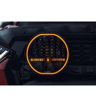 Extraljus - Viklight - Venus 135W - 9'' - smoke - Positionsljus