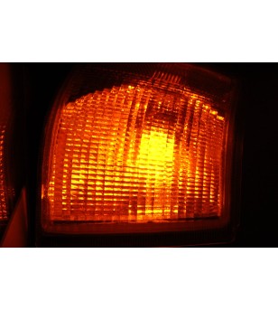 LED lamp - Ledson - 24-Led - BA15S - Amber - 24V