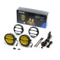 Extraljus - PIAA - LPX 570 - 7.2" - 18.3cm - Gul - Positionsljus - Driving - Set