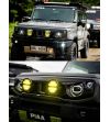 Driving light - PIAA - LPX 570 - 7'' - Yellow - ION yellow - Position light YellowDriving - Set