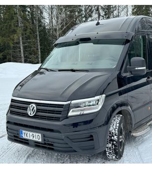 Zonneklep - Smoke - Voertuig met raamsensor - Volkswagen - Crafter - 2017+