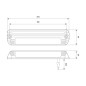 Work light - Tralert - 7.9" - 20cm - Downlighter Work light - Tralert - 7.9" - 20cm - Downlighter