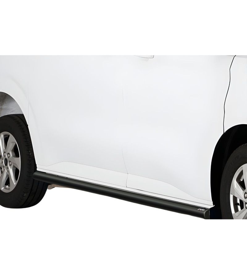 Sidorör - Misutonida - Pedana - Svart Matt - Set - Volkswagen - Transporter - T7 - L1 - 2024+ Sidorör - Misutonida - Pedana - Svart Matt - Set - Volkswagen - Transporter - T7 - L1 - 2024+