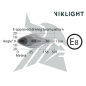 LED Lightbar - Viklight - Ymer 20 - 20.3" - 51.5cm - Positionslicht Weiß/Amber - Driving LED Lightbar - Viklight - Ymer 20 - 20.3" - 51.5cm - Positionslicht Weiß/Amber - Driving