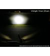 LED bar - Viklight - Ymer 20 - 20'' - Positielicht Wit/Amber -
