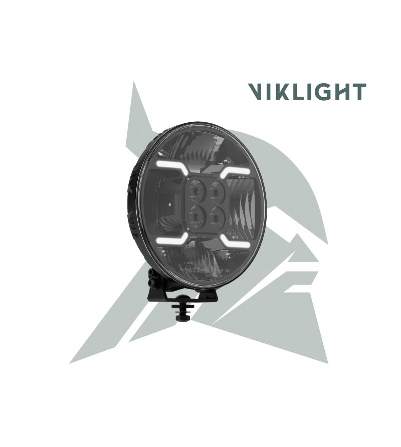 Fernscheinwerfer - Viklight - Nord 2.0 - 8.7" - 22cm - Smoke - Positionslicht Weiß/Amber - Driving Spot Combo Fernscheinwerfer - Viklight - Nord 2.0 - 8.7" - 22cm - Smoke - Positionslicht Weiß/Amber - Driving Spot Combo