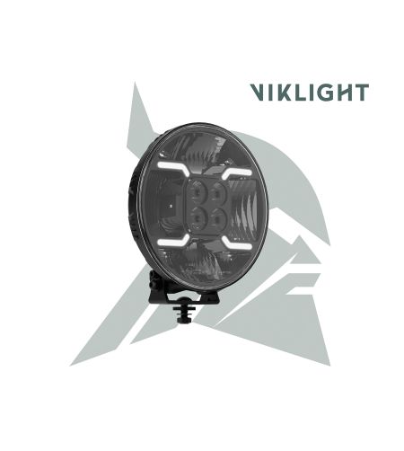 Fernscheinwerfer - Viklight - Nord 2.0 - 9'' - smoke -