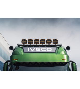 Fernscheinwerfer - Tralert - Phantom Schwarz - 9'' - smoke - Positionslicht Weiß/Amber - Driving 