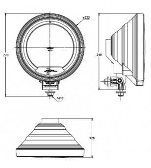 SIM 3227 - Blå CELIS - 3227-10005 - Lights and Styling