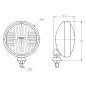 Mistlamp - SIM - 3214 - 4.8" - 12.2cm - rvs/chrome - Mist Mistlamp - SIM - 3214 - 4.8" - 12.2cm - rvs/chrome - Mist