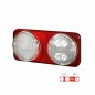 Tail light - SIM - 3165 Clear - Left - 13.2" - 33.6cm - Clear - Tail - Brake - Ind - Rev - Fog - 12V-24V Tail light - SIM - 3165 Clear - Left - 13.2" - 33.6cm - Clear - Tail - Brake - Ind - Rev - Fog - 12V-24V
