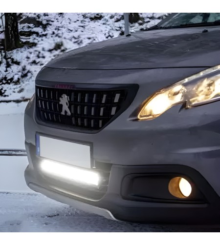 Grille Kit - DSM - Optibeam Super Captain Dual - 600 - Peugeot - 2008 - 2013+