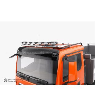 Roof bar - Metec - Wide - 6 clamps - Prewired - 3 white + 2