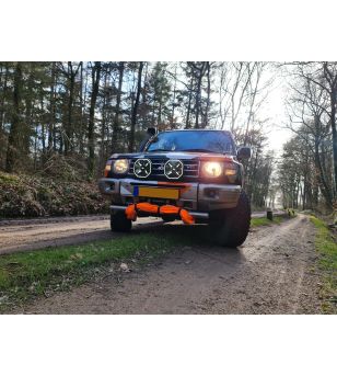 Verstraler - Luminalights - Power X 6 - 6'' - Positielicht Wit/Amber - 1 Flitspatroon - Driving