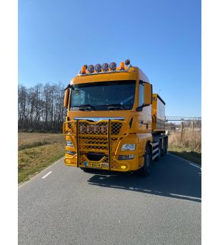 Extraljus - Luminalights - Power X 9 - 9'' - Positionsljus Vit/Bärnsten - 1 blixtmönster - Driving -