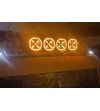 Verstraler - Luminalights - Power X 9 - 9'' - Positielicht Wit/Amber - 1 Flitspatroon - Driving