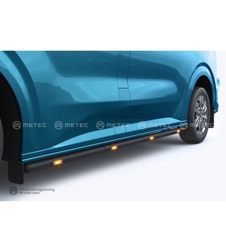 Seitenschutzbügel - Metec - Brace-it - LED - Schwarz -