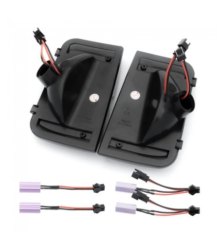 Körriktningsvisare - L&S - Spegel - LED - Dynamiskt blinkljus - Set - Peugeot - Boxer - 2022+