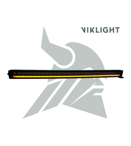 LED bar - Viklight - Ramer 2.0 40 - 41.5" - 105.3cm - curved - Positielicht Wit/Amber - 1 flitspatroon - Driving